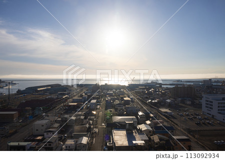 北海道、釧路の風景 113092934