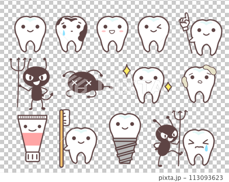 歯セット 113093623