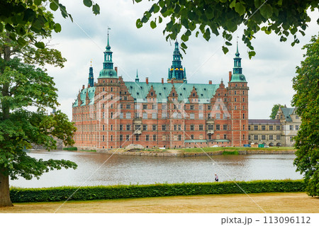 View of Frederiksborg castle in Hillerod, Denmark View of Frederiksborg castle in Hillerod, Denmark 113096112