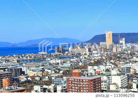 【香川県】高松市街地の風景 【香川県】高松市街地の風景 113096250