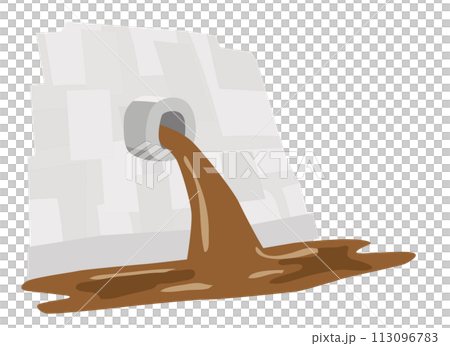 骯髒的排水系統 113096783