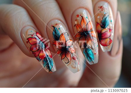 The Allure of Boho Elegance Exquisite Dreamcatcher Nail Art for the Stylish The Allure of Boho Elegance Exquisite Dreamcatcher Nail Art for the Stylish 113097025