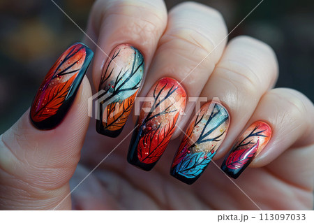 The Allure of Boho Elegance Exquisite Dreamcatcher Nail Art for the Stylish The Allure of Boho Elegance Exquisite Dreamcatcher Nail Art for the Stylish 113097033