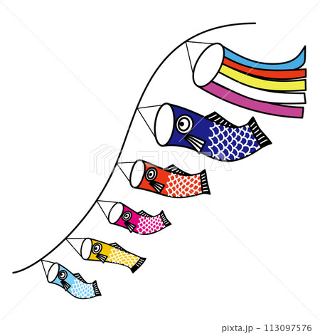 鯉のぼり 鯉のぼり 113097576