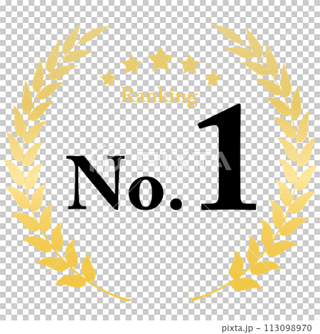 Laurel ranking decorative frame 113098970