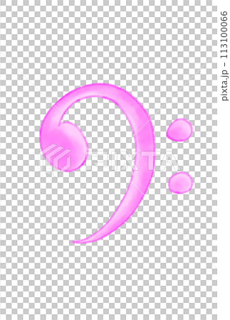 Healing bass clef Healing bass clef 113100066