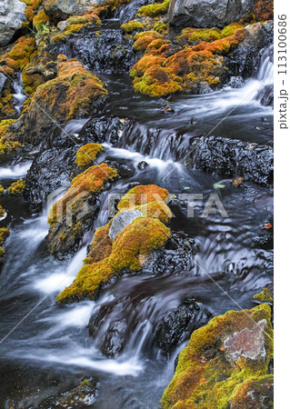 北海道/ 世界唯一!マンガン酸化物生成現象が地上で唯一確認できる貴重な場所「オンネトー湯の滝」 北海道/ 世界唯一!マンガン酸化物生成現象が地上で唯一確認できる貴重な場所「オンネトー湯の滝」 113100686