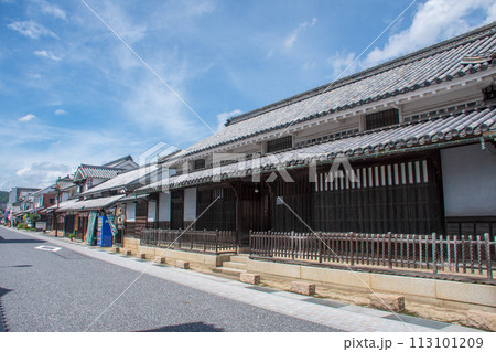 重伝建　岡山県の古い町並み矢掛宿　やかげしゅく 113101209
