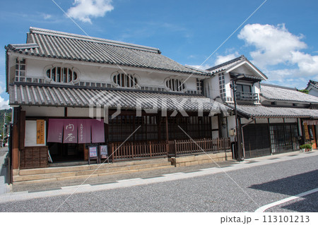 重伝建　岡山県の古い町並み矢掛宿　やかげしゅく 113101213