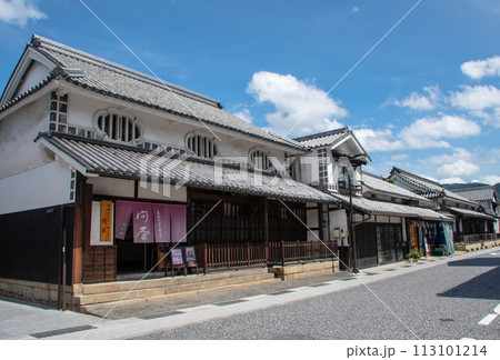 重伝建　岡山県の古い町並み矢掛宿　やかげしゅく 113101214