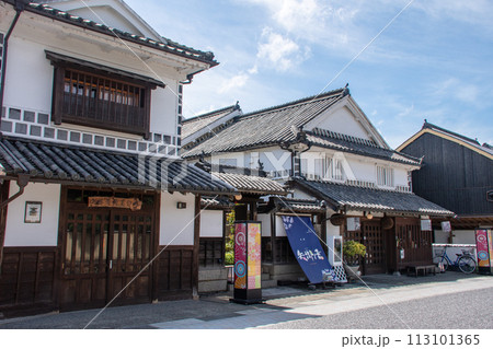 重伝建　岡山県の古い町並み矢掛宿　やかげしゅく 113101365