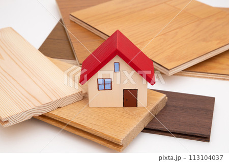 住宅と床材(フローリング) 住宅と床材(フローリング) 113104037