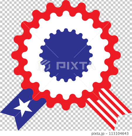 The USA flag border for celebration or holiday concept. The USA flag border for celebration or holiday concept. 113104643