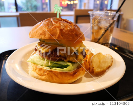 ハンバーガー ランチ ハンバーガー ランチ 113104803