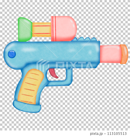 toy for baby gun isolated toy for baby gun isolated 113105513