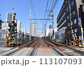 都内の線路 113107093