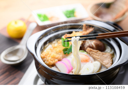 鍋焼きうどん 113108459