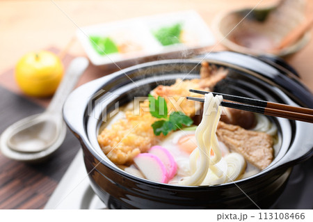 鍋焼きうどん 113108466