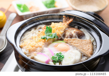 鍋焼きうどん 鍋焼きうどん 113108485