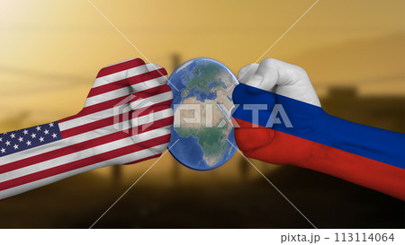 Russia versus USA, the war between the two states is squeezing the world between their fists 113114064