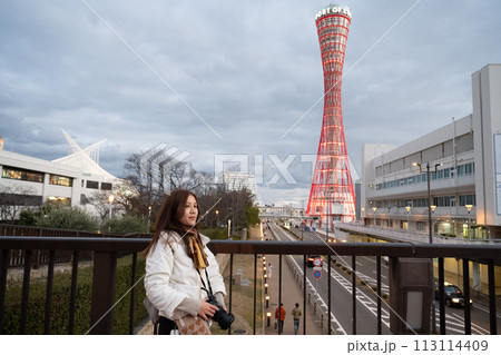 大阪 塔 タワー 113114409