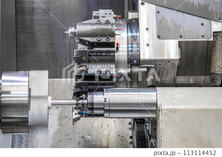 Metalworking CNC milling machine. 113114452