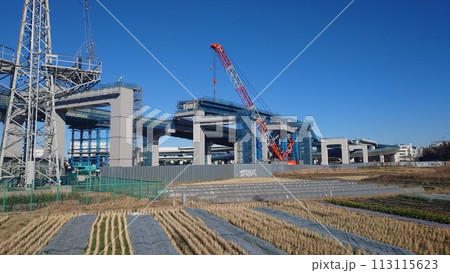 横浜環状南線_工事中の風景2024年1月_5 113115623