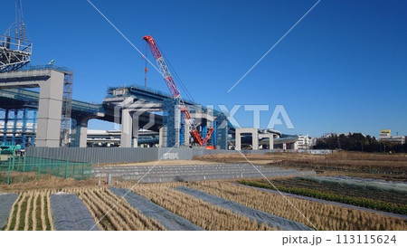 横浜環状南線_工事中の風景2024年1月_6 113115624