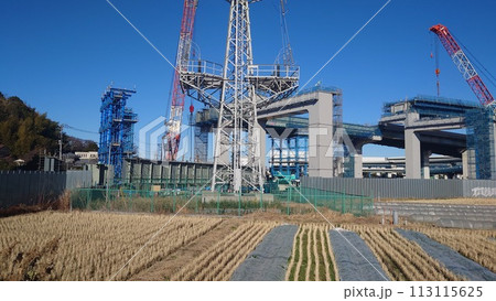 横浜環状南線_工事中の風景2024年1月_7 113115625