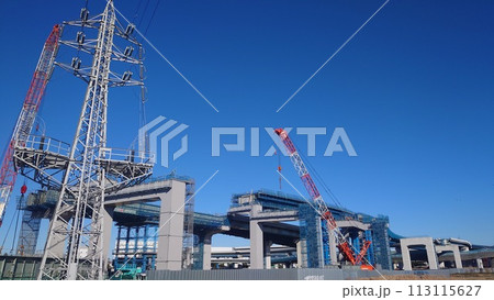 横浜環状南線_工事中の風景2024年1月_9 113115627