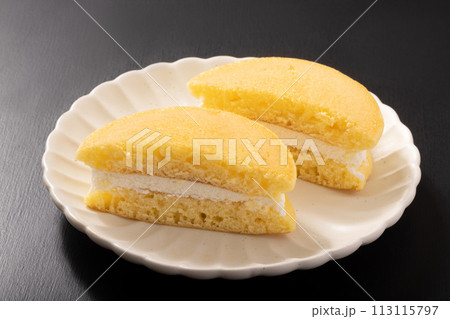 クリームチーズ　パンケーキ 113115797
