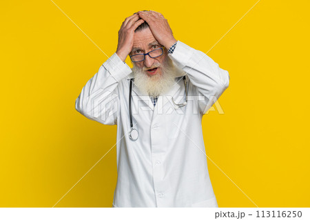 Sad doctor man hopelessness nervous breakdown, loses, bad fortune, depression, unlucky news, fail Sad doctor man hopelessness nervous breakdown, loses, bad fortune, depression, unlucky news, fail 113116250
