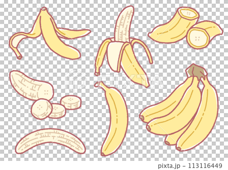 香蕉插圖 113116449