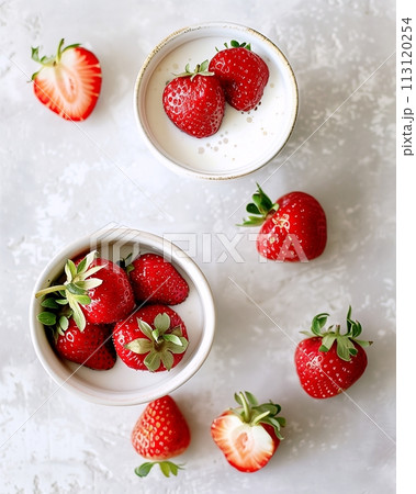 いちごとミルク「AI生成画像」 いちごとミルク「AI生成画像」 113120254