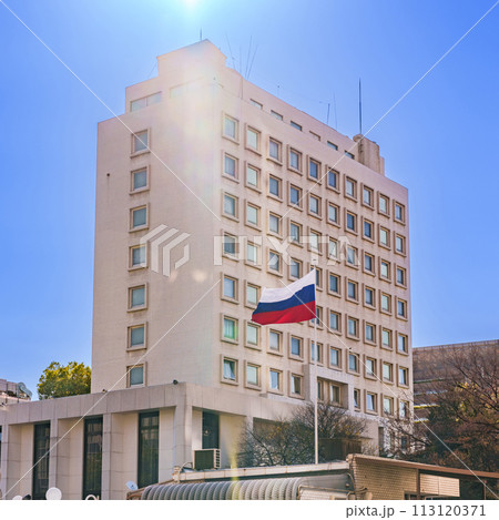 駐日ロシア連邦大使館 ( 在日ロシア連邦大使館 ) は ロシア の 大使館 113120371