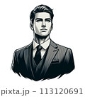 男性ビジネスマン 113120691