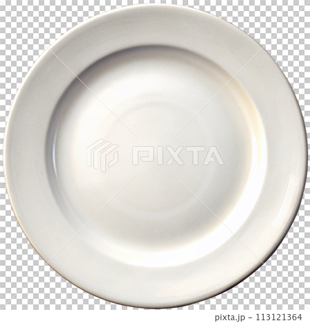 white plate on white background white plate on white background 113121364