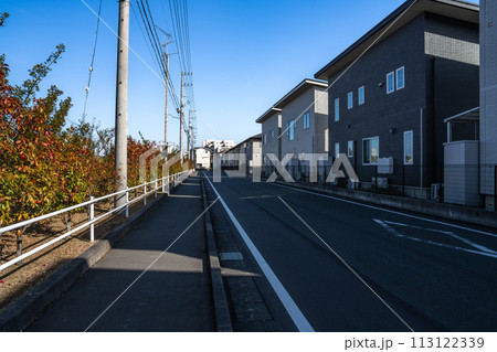 浜松市の晴れた日のプレ葉ウォーク周辺の街並み(静岡県) 浜松市の晴れた日のプレ葉ウォーク周辺の街並み(静岡県) 113122339