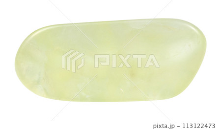 rolled vesuvianite mineral isolated on white rolled vesuvianite mineral isolated on white 113122473