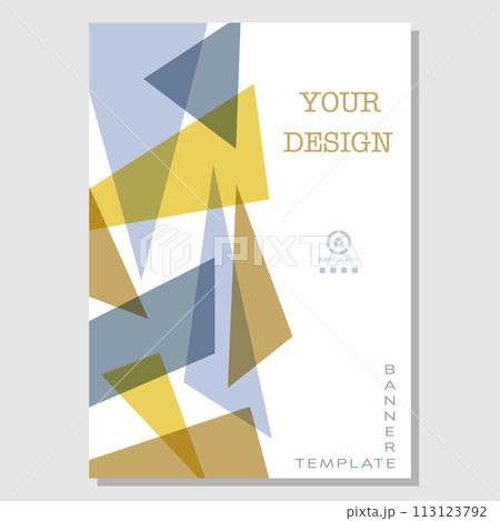 Geometric design. The idea of abstract corporate style design of title pages, covers, books, brochures, leaflets, posters, booklets. Template for interior and decoration ideas. Simple style Geometric design. The idea of abstract corporate style design of title pages, covers, books, brochures, leaflets, posters, booklets. Template for interior and decoration ideas. Simple style 113123792