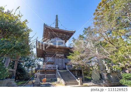 【第1番札所】霊山寺　多宝塔【四国八十八箇所】 113126925