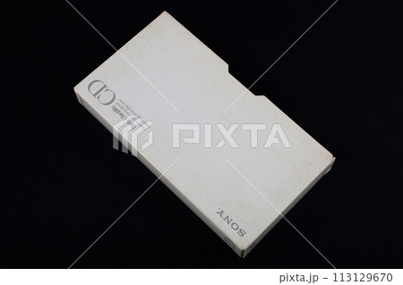 KYIV, UKRAINE - July 5, 2021. SONY VHS cassette. 113129670