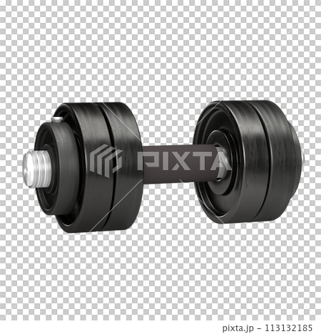 The dumbbell png image for bodybuilding or gym concept 3d rendering. The dumbbell png image for bodybuilding or gym concept 3d rendering. 113132185