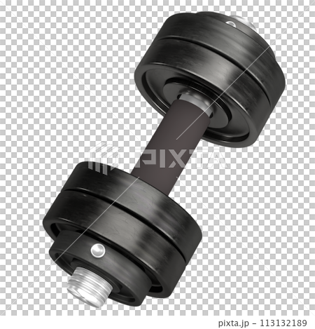 The dumbbell png image for bodybuilding or gym concept 3d rendering. The dumbbell png image for bodybuilding or gym concept 3d rendering. 113132189
