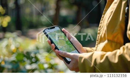 Environmental technology app for tracking and managing carbon emissions reduction. Generative AI 113132356