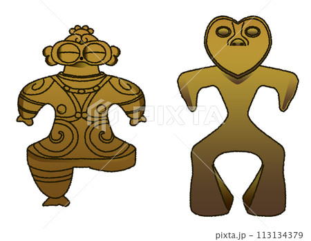 土偶セット 113134379