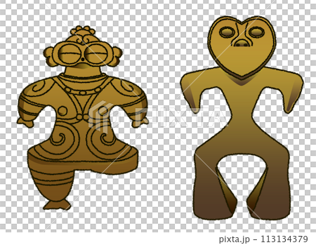 土偶セット 113134379