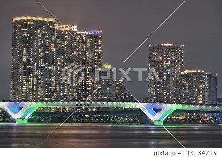 豊洲公園も夜景 113134715