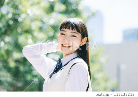 女子高生のポートレート 女子高生のポートレート 113135218