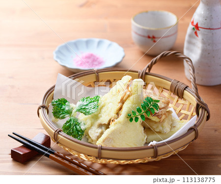 竹の子の天婦羅 113138775